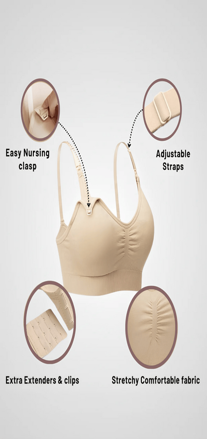 SeamSoft™ Nursing Bra
